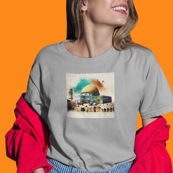 Multi color Ramadan Kareem Mosque Islamic Shirt | Ramadan Kareem T-shirt - Picture 8 of 10